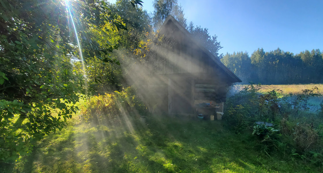 Saun päiksepaistes